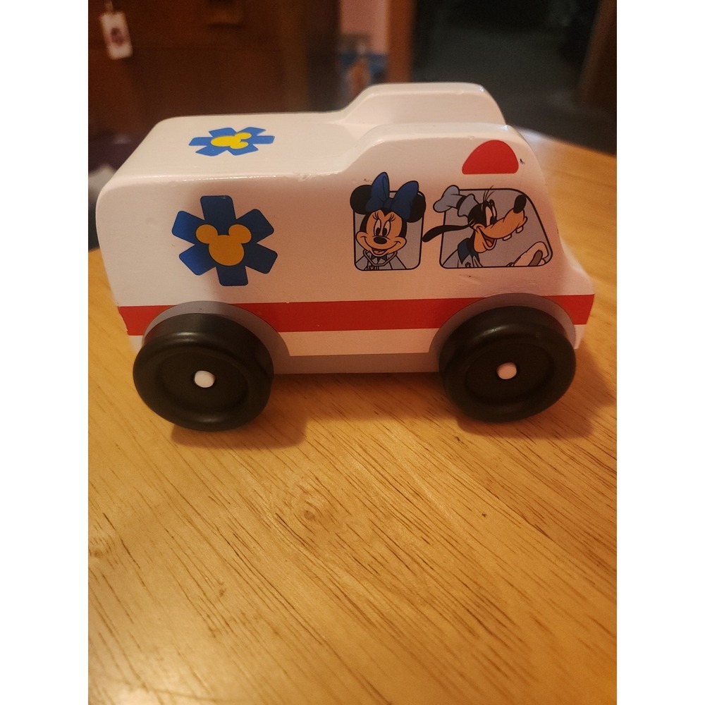 Melissa and Doug wooden Disney ambulance